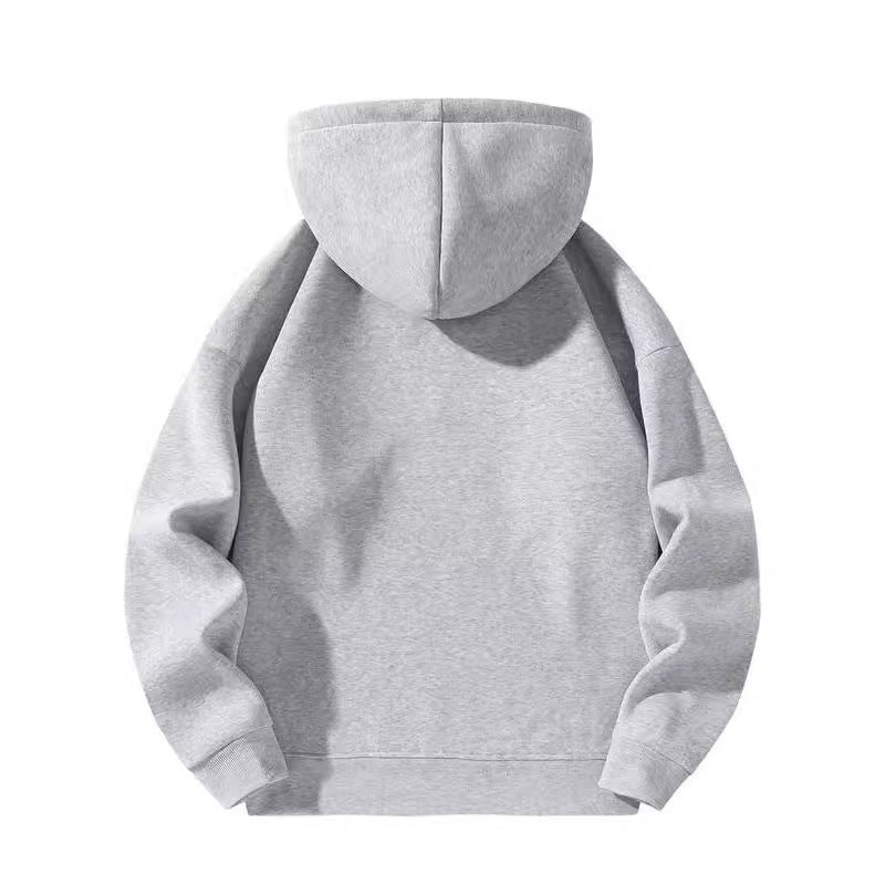 Autumn And Winter Men's Zipper Hoodie Loose Sports Sweater