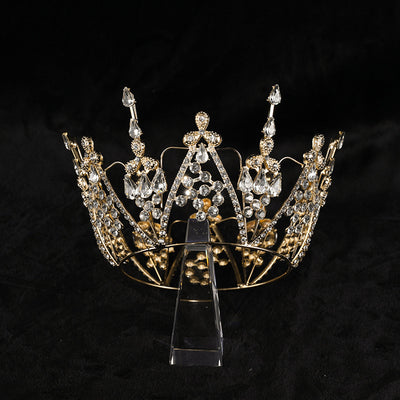 Alloy Electroplate Crowns Korean Style