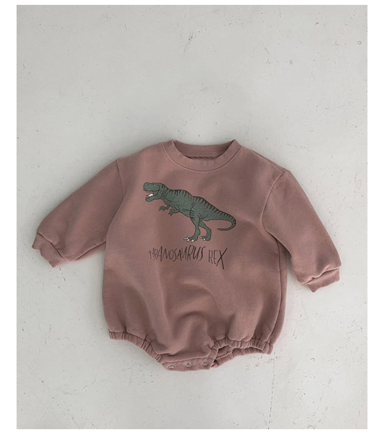 Jumpsuit Men And Women Baby Fleece Cotton Sweater Bag Fart Romper