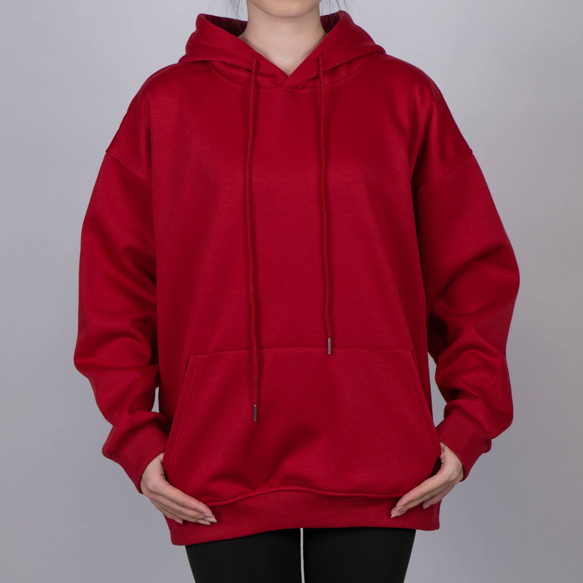 Autumn And Winter Fleece Sweater Hooded Men And Women Sports Pullover