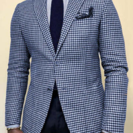 Men's Casual Slim-fitting Suit Top