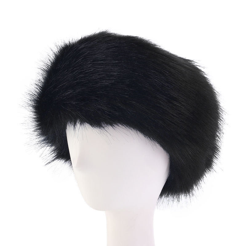 Warm Fur Headband Plush Ear Protectors
