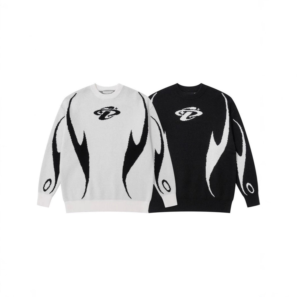 American-style Casual Loose-fitting Unisex Sweater