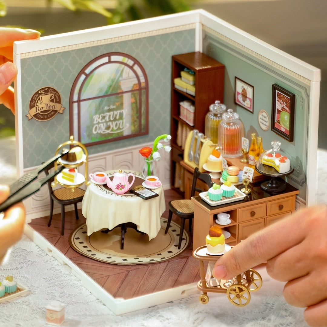 Toy Assembled Model House Christmas Gift Building Blocks