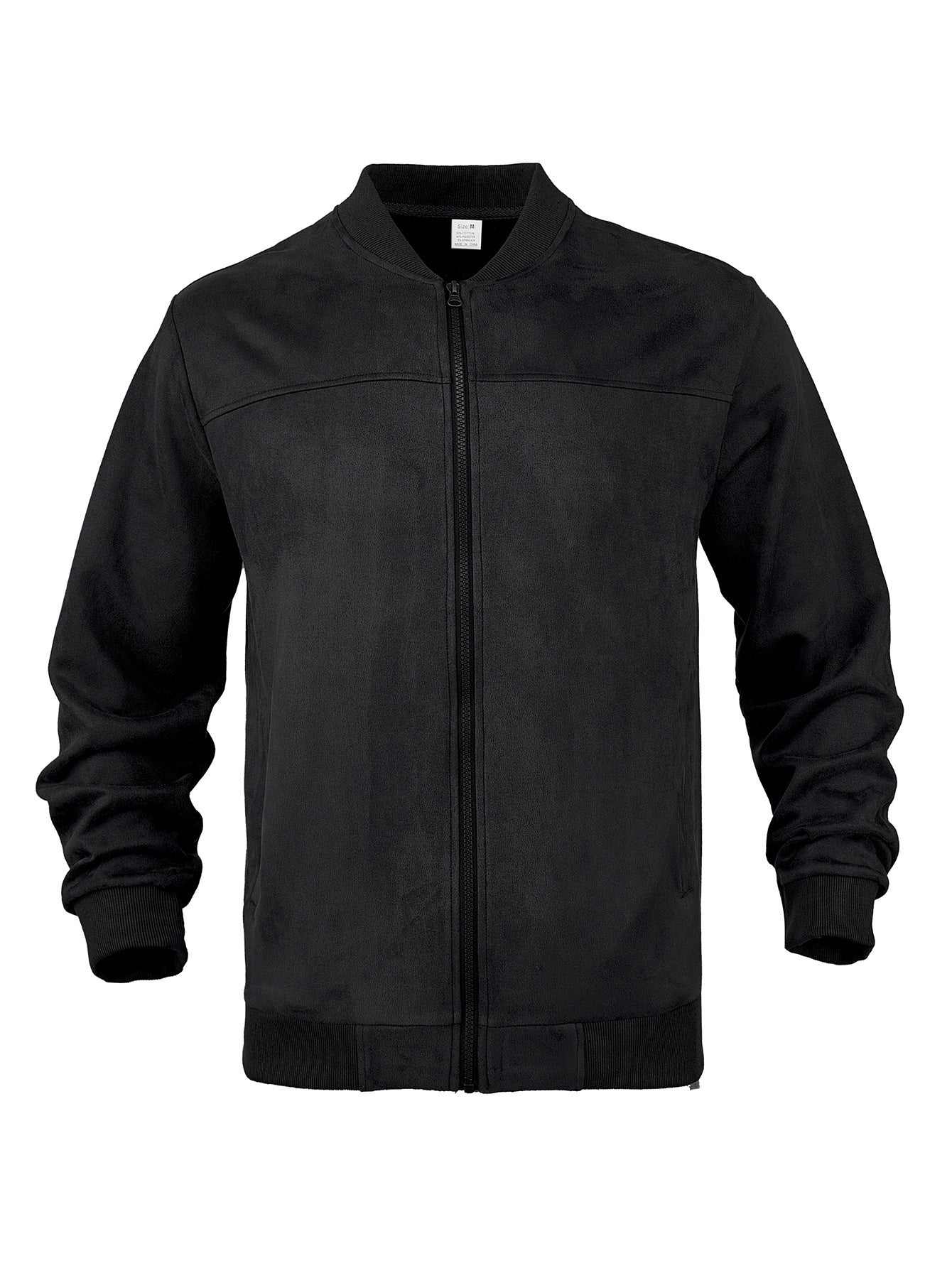 Men's Suede Solid Color Casual Retro Jacket