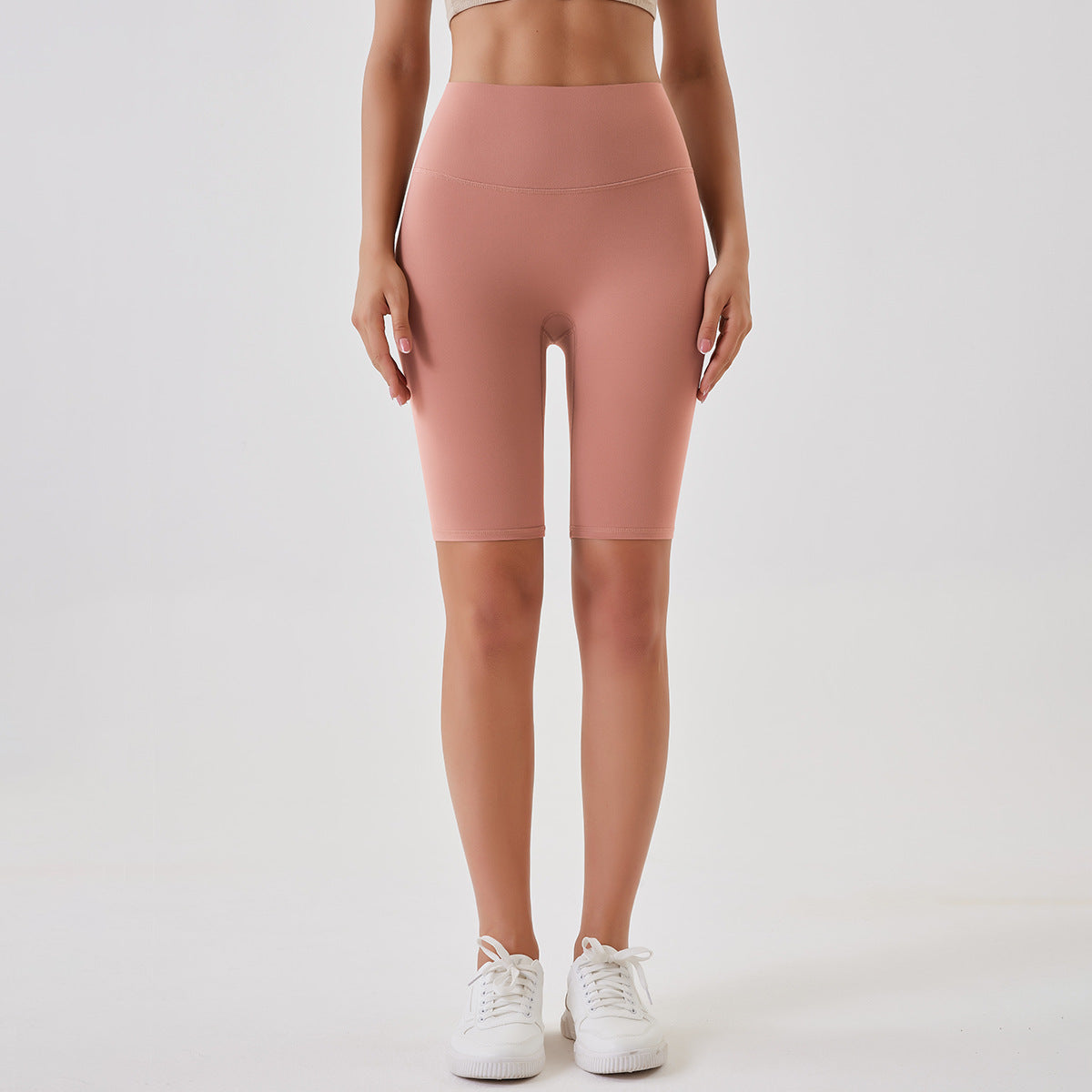 Breathable Double-sided Brushed Yoga Shorts