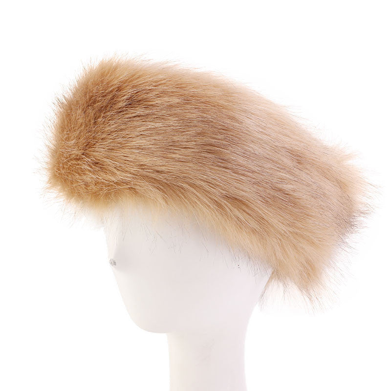 Warm Fur Headband Plush Ear Protectors