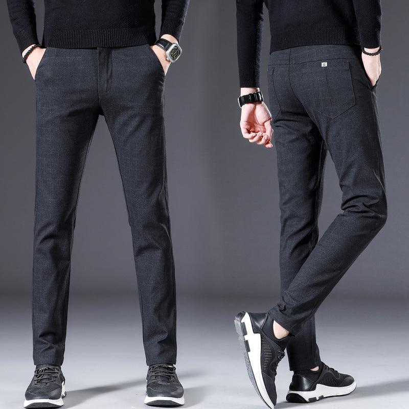 Men's Smart Trousers Stretch Slim Fit