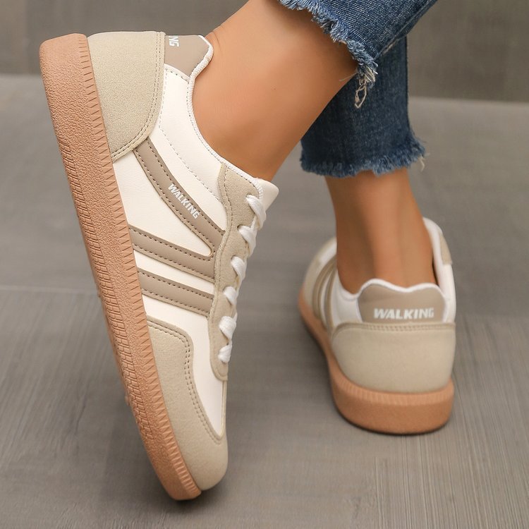 European And American Retro Color Matching Plus Size German Training Shoes Sneaker