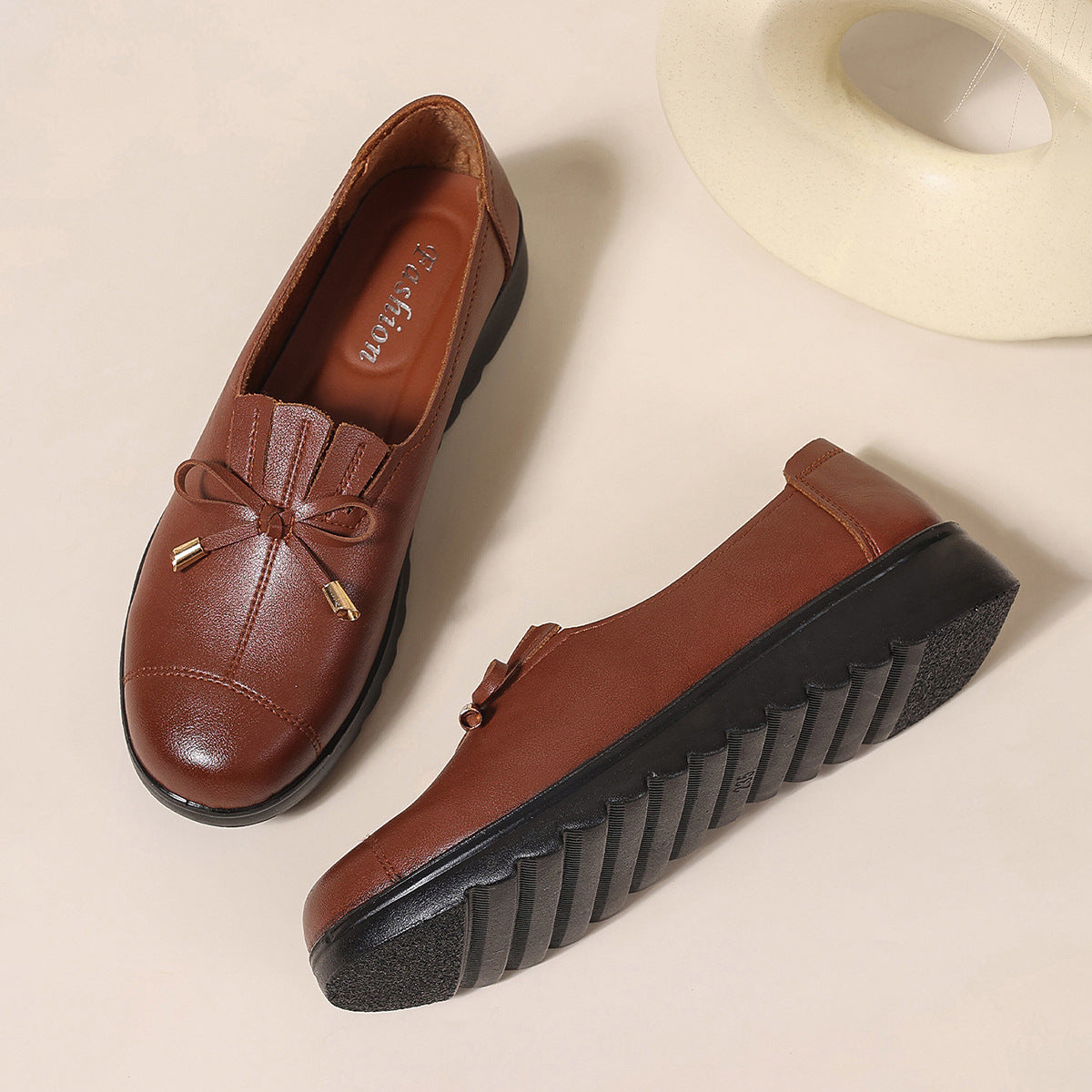 Women's Simple All-matching Soft Bottom Soft Surface Non-slip Single-layer Shoes