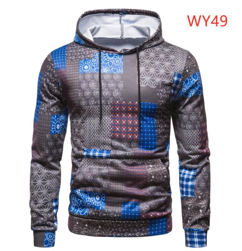 Fashion Men's Hooded Sweater Casual Jacket