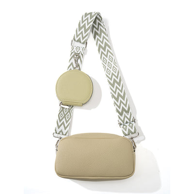 New Style Versatile Pu Material Simple Casual One-shoulder Crossbody Bag For Women